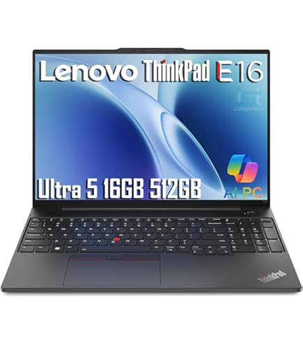 Amazon.com: Lenovo ThinkPad E16 Gen 1 2023 Business Laptop 16